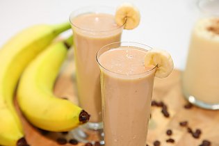 Bananen- Kaffee- Shake